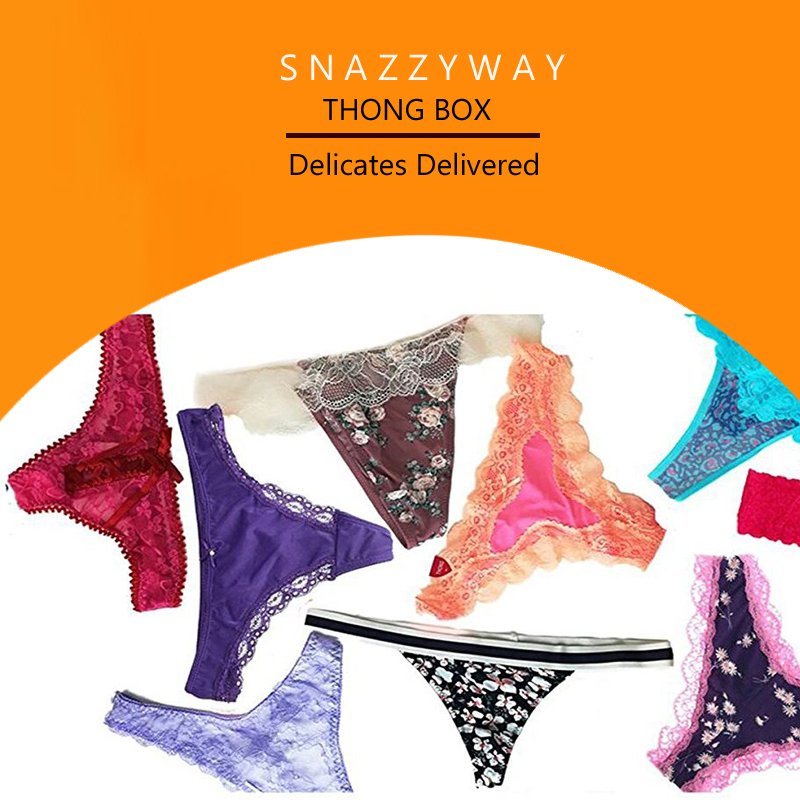 Sexy Thong Panties Underwear Subscription box - StyleOFF