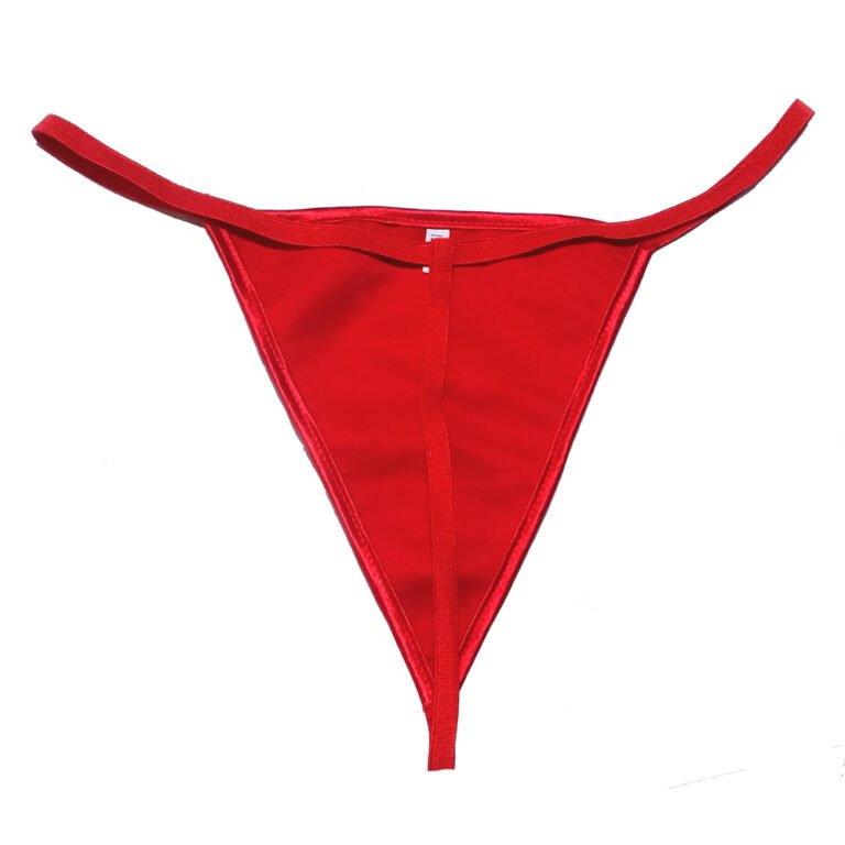 Red Colour T-Back G-String Thong - StyleOFF